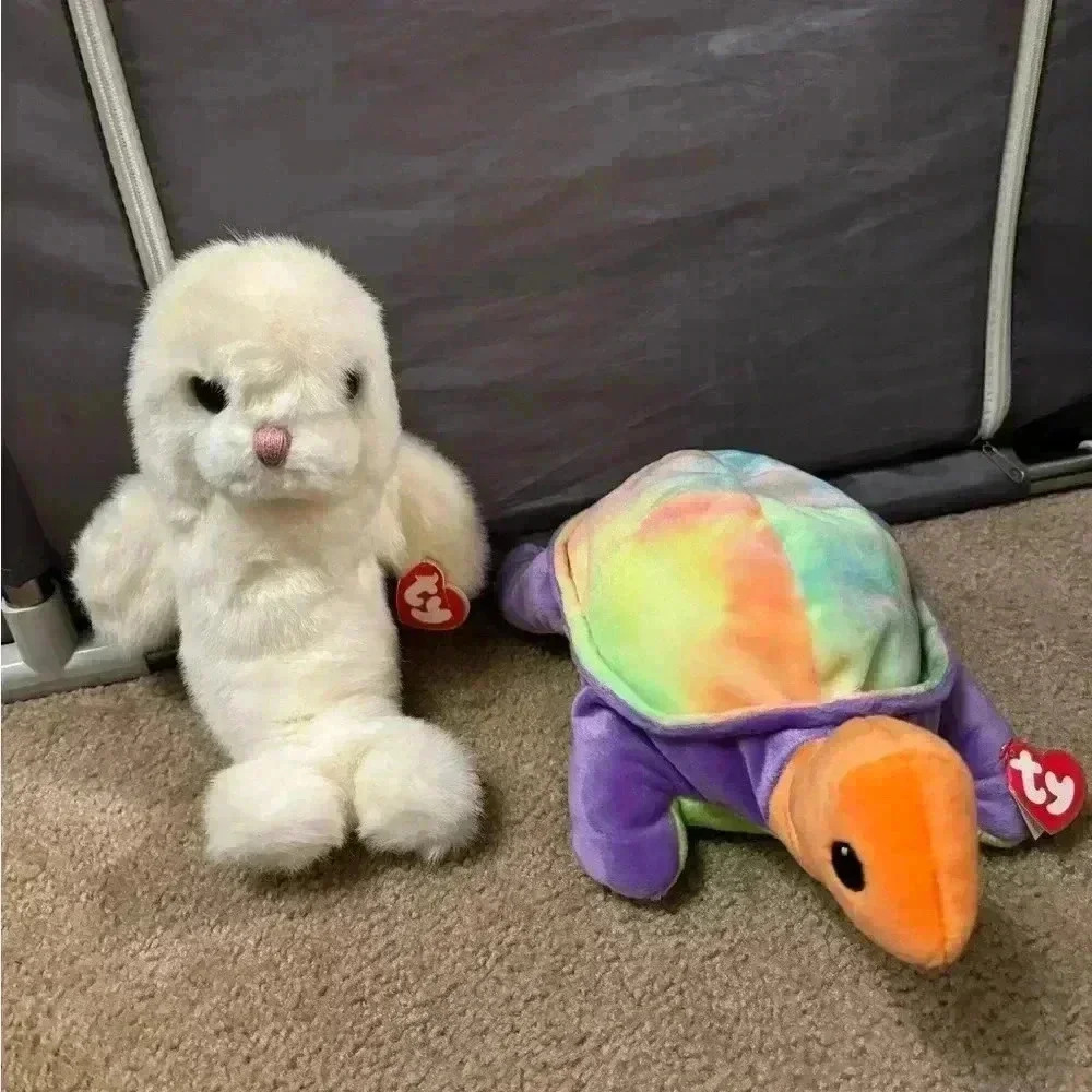 Lot Of 2 Large Beanie Babies- Snap And Misty 1996